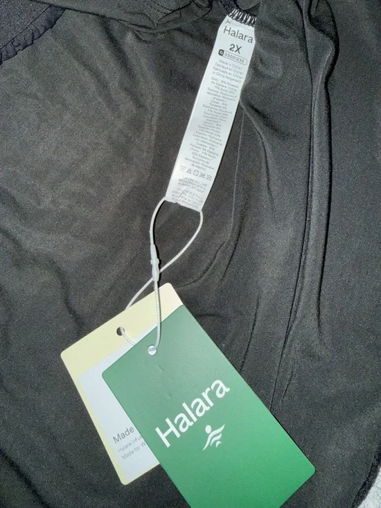 NWT Halara Black One Shoulder Yoga Top Size 2X - Picture 5 of 8